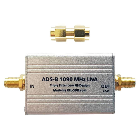 ADS-B LNA-Amplificador de alto rendimiento, Triple filtro, bajo NF, por RTL-SDR, Blog ► Foto 1/3