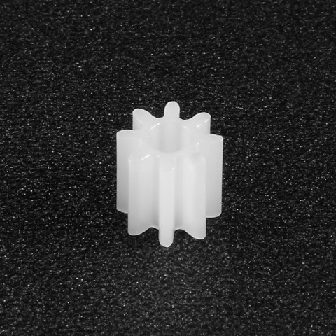 Uxcell 30 unids/lote 082/092/102/142/162/182A de plástico del engranaje del eje de juguete Accesorios 8/9/10/14/16/18 dientes para el Motor de Robot de coche DIY ► Foto 1/6
