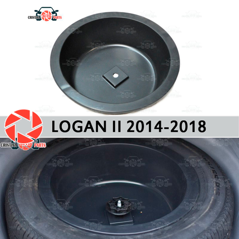 Organizador de plástico ABS para coche, cubierta protectora de plástico para Renault Logan 2014-2022, accesorios de estilismo ► Foto 1/6