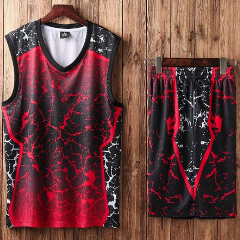 Conjunto de uniformes de baloncesto para hombre, camiseta de