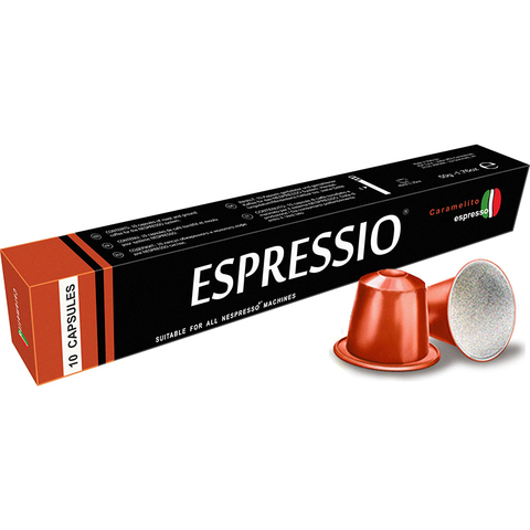Cápsulas de café para Nespresso, espresso, caramelitto ► Foto 1/1