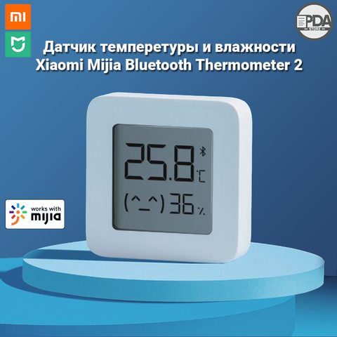 Xiaomi MiJia termómetro Bluetooth, higrómetro eléctrico inteligente digital inalámbrico, termómetro, funciona con la aplicación Mijia ► Foto 1/6