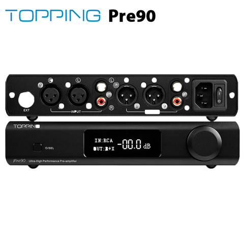 TOPPING-preamplificador Pre90 y extensor de entrada Ext90, módulos de Audio de alta resolución, NFCA, AMP, RCA/XLR, combinación de salida ► Foto 1/6