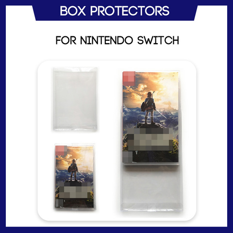Funda protectora de caja para juegos de Switch, funda de plástico transparente personalizada ► Foto 1/5