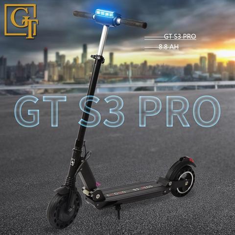 KUGOO S3 prolectric Scooter Samokat adulto 36V 350W fuerte ultraligero ligero largo tabla hoverboard plegable bicicleta ► Foto 1/6