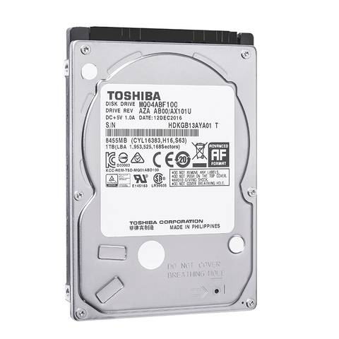 Toshiba 500GB 1TB HDD de 2TB portátil 2,5 SATA III HD portátil de 500G 1T 2T interna de disco duro de 2,5 
