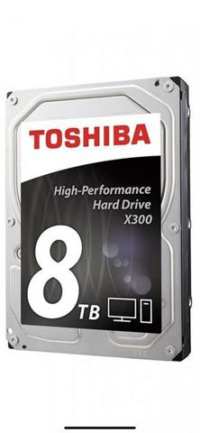 Disco duro Toshiba 8 TB hdwf180uzsva (con kilometraje) ► Foto 1/1