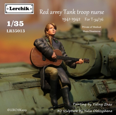 Lerchik-tanque de ejército soviético, enfermera, LR35013, 1/35 ► Foto 1/4