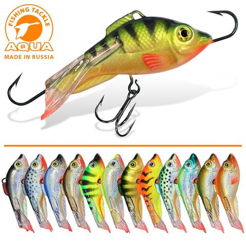 Balanced Ice Fishing Jig AQUA Crucian Carp-7 (Karasik-7) 76mm, 35,0G ► Foto 1/6