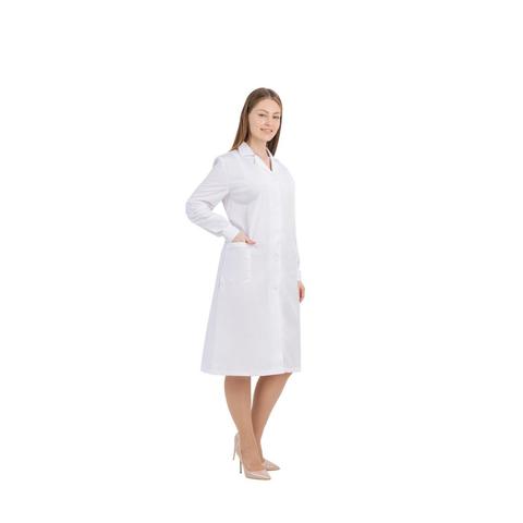 Albornoz médico ivuniforma clásico blanco de Tisi para mujer ► Foto 1/3