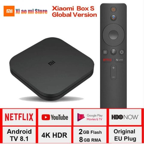 Revisión de Xiaomi Mi Box S - Android TV Box con 4K Netflix