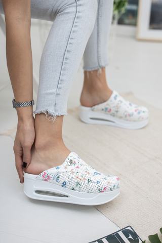 Zapatillas de Sabo ortopédico hechas a mano para mujer, zuecos de cuero hechos a mano con base Swagger, para médico, enfermera, Hospital y enfermería ► Foto 1/6