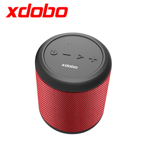 XDOBO-minialtavoz portátil de 15W, reproductor de música inalámbrico con Bluetooth, TWS, IPX6 resistente al agua, con asistente de voz, puerto USB tipo c, 12H de tiempo de reproducción ► Foto 1/6