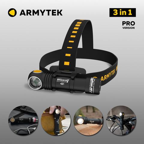 Linterna Armytek Wizard Pro v3 XHP50, linterna recargable por USB, batería de ion de litio 18650 incluida ► Foto 1/6