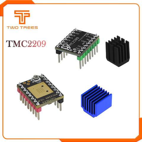 Makerbase MKS TMC2209 V2.0 TMC2208 controlador de Motor paso a paso StepStick 2.5A UART ultra silencioso para Gen_L Robin Nano SKR V1.3 mini E3 ► Foto 1/6