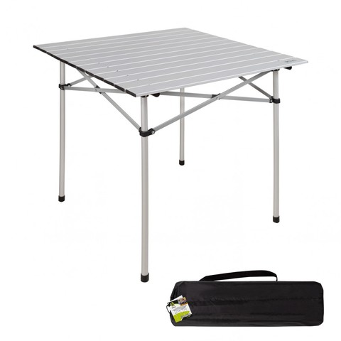 Mesa camping plegable de aluminio 70x70x70 cm Aktive Camping ► Foto 1/5