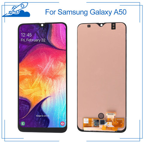 Pantalla táctil LCD AMOLED para Samsung Galaxy A50 A50s, Pantalla amoled, montaje de digitalizador, marco de reemplazo sin píxeles muertos, 100% OEM ► Foto 1/4