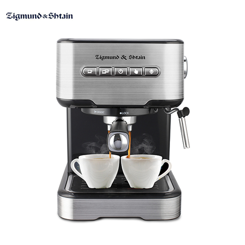 Máquina de café Zigmund & shtain al caffe, aparato de zcm-850 para cocina, filtro portátil, cafetera, Espumador de leche espresso ► Foto 1/6