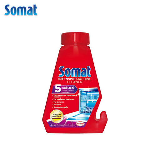 Somat-limpiador de lavavajillas, 250 ml, sal para lavavajillas en polvo, pastillas para lavavajillas, gel pmm para lavadora, detergente para lavavajillas ► Foto 1/2