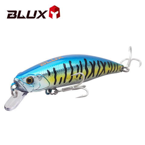 BLUX SPRINT 75SW-señuelo de pesca de peso fijo, piscardo que se hunde, 75mm, 11G, armado con anzuelo BKK Wobbler, aparejos de cebo para trucha, Roca, orilla ► Foto 1/6