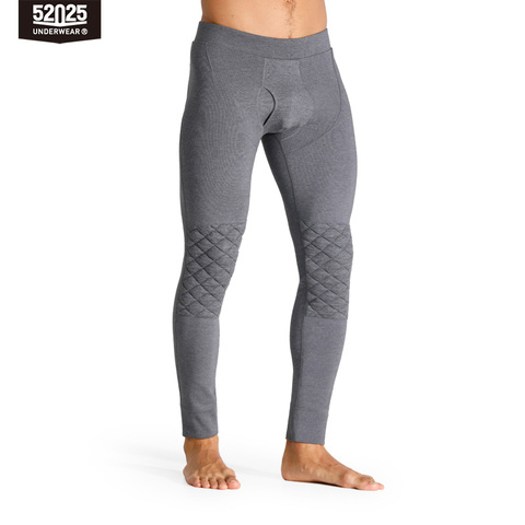 Mallas térmicas con paneles de algodón para hombre, pantalones térmicos con forro polar, diseño actualizado, térmicos, calientes, para invierno, 52025 ► Foto 1/5