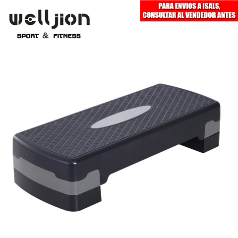 PLATAFORMA STEPPER AJUSTABLE PARA AEROBICOS Y FITNESS ► Foto 1/6