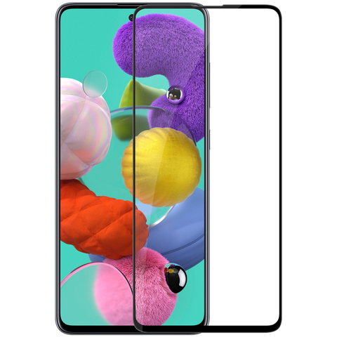 Cristal protector para Samsung A50, A70, A40, A30, A20, A10, A60, A80, A90, revestimiento adhesivo completo, entrega rápida, almacén en Rusia ► Foto 1/5