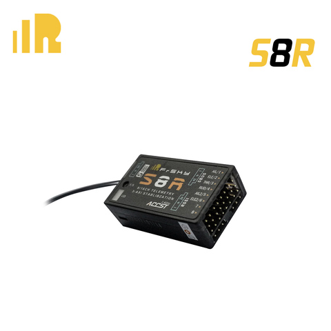 Receptor de canal FrSky S8R 8/16, con estabilizador de 3 ejes ► Foto 1/5