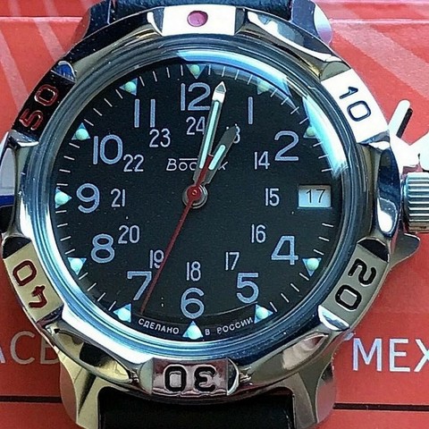 Reloj de pulsera del Comandante oriental, reloj de pulsera ruso, 811783 ► Foto 1/5