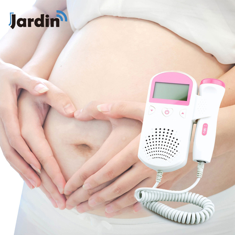 Doppler-Detector de latido de bebé con ultrasonido Fetal para mujeres embarazadas, Monitor de frecuencia cardíaca para bebé, 2,5 MHz ► Foto 1/5