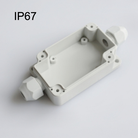 Caja de plástico con 2 agujeros para ESP01 Esp8266 IP67 ► Foto 1/3