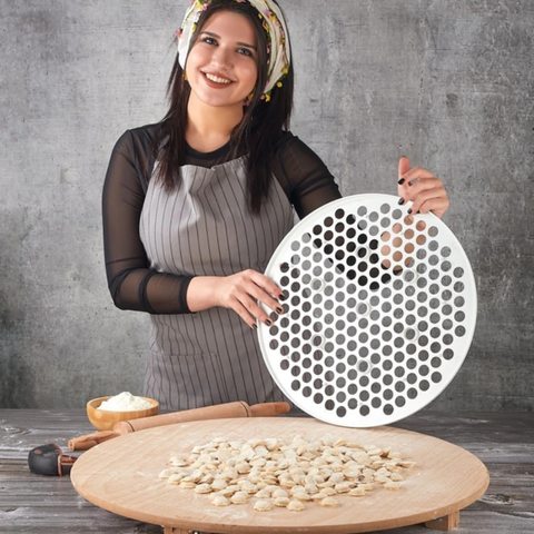 Molde para hacer raviolis y masa de cocina, máquina de Dumpling y Pelmeni con 200 agujeros, 2022 ► Foto 1/6