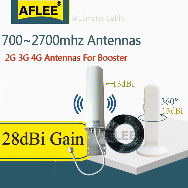 Antena exterior 4G LTE GSM, 698-2700MHz, 28dBi N hembra, 2G, 3G, 4G, LTE,  repetidor - AliExpress