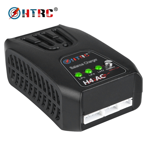 HTRC 20W 2A Mini chargeur d'équilibre de charge H4AC pour 2-4s Lipo/vie/LiHV batterie Type de poche chargeur RC ► Photo 1/6