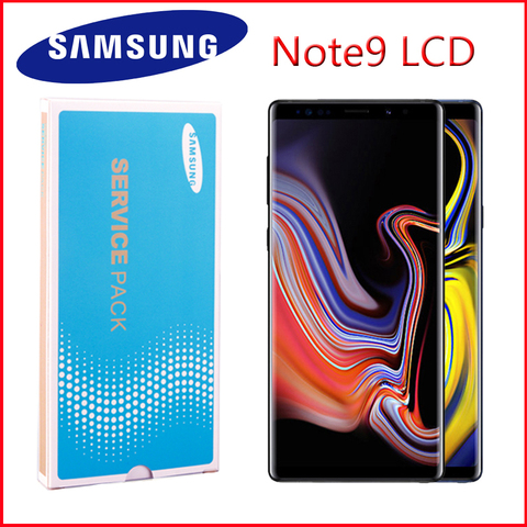 AMOLED ORIGINAL 6.4 ''LCD avec cadre pour SAMSUNG GALAXY Note 9 LCD Note9 Lcd affichage N960D N960F LCD écran tactile ► Photo 1/6