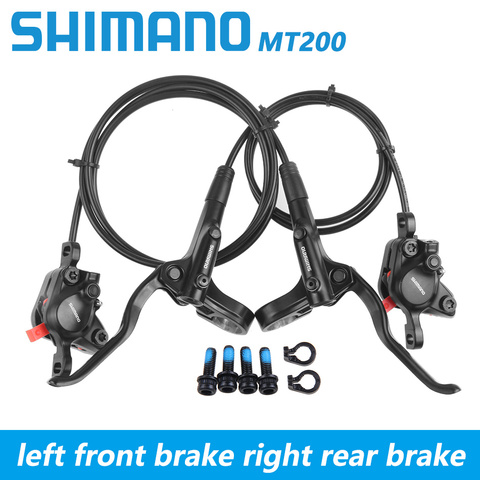 Shimano BR BL MT200 freins de vélo 800/900/1350/1450/1550mm vtt hydraulique frein à disque ensemble VTT mise à niveau MT315 pièces de vélo ► Photo 1/6