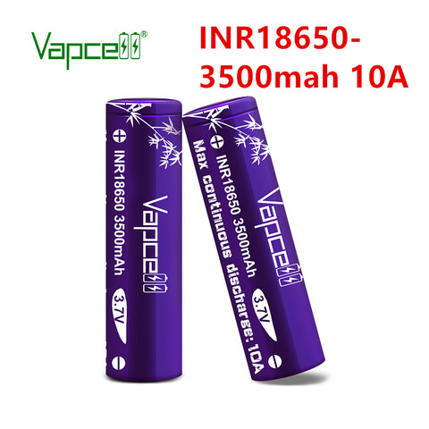 Vapcell H Qualité 18650 Batterie 3500 mah 10A Rechargeable Batterie pour Boîte Mod ► Photo 1/1