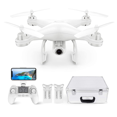 Drone GPS puissant avec caméra HD 1080P pour adultes, RC FPV, WiFi, vidéo en direct, hélicoptère télécommandé, jouets ► Photo 1/6