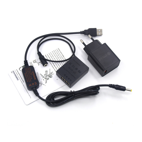 Câble USB + batterie factice + chargeur rapide pour Fujifilm, pour modèles T10, HS33, HS50, EXR ► Photo 1/3