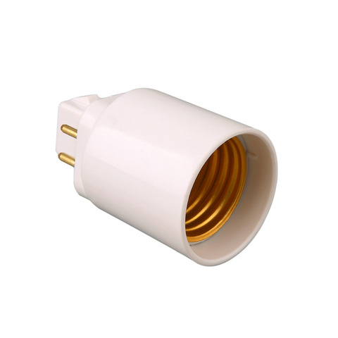 Adaptateur de lampe lumière LED GX24Q à E27 convertisseur de douille de porte-ampoule 4 broches ► Photo 1/5