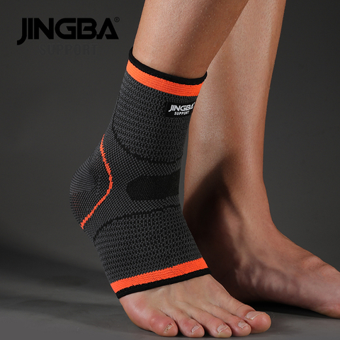 JINGBA-SUPPORT de cheville, 1 pièce, Compression 3D, protecteur de la cheville, en Nylon, pour Football, basket-ball ► Photo 1/6