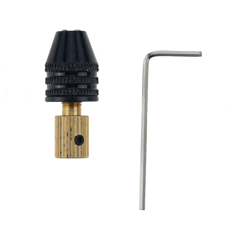 Mini pince de fixation de mandrin, arbre de moteur électrique de 3.17mm 0.3mm-3.5mm petit pour percer le dispositif de fixation de Micro mandrin 1 pièce ► Photo 1/5