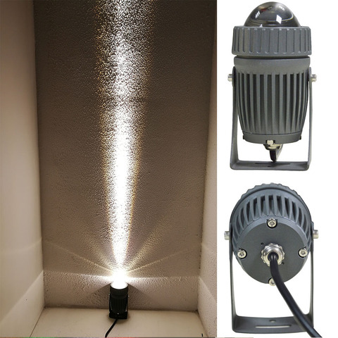 La conception optique professionnelle projecteur Led extérieur 10W a mené la lumière de tache avec la lumière d'inondation étroite d'angle de lampe avec l'éclairage 100 240V ► Photo 1/6