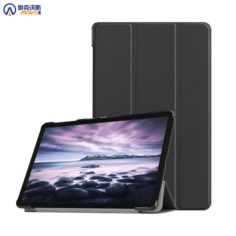 Étui mince pour Samsung Galaxy Tab a 10.5 SM-T590, T595 T597, support housse en cuir pour 2022 Tab A2 10.5 sommeil automatique en cuir ► Photo 1/6