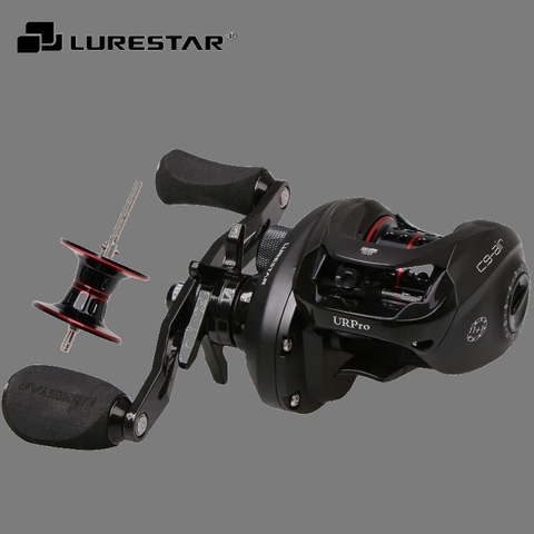 Lurestar – moulinet de pêche Baitcasting ultraléger C9, 154g, corps en Fiber de carbone à Double bobine, 11 + 1bb, frein en Fiber de carbone, guidage spécial ► Photo 1/5