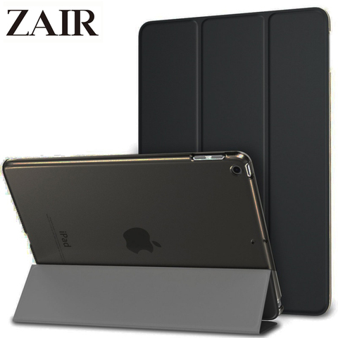 Étui en cuir pour tablette Apple iPad 5 2017, A1822, A1823, iPad5 5ème, 9.7 pouces, WI-FI, LTE, coque intelligente avec support magnétique ► Photo 1/6