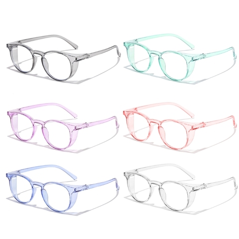 Lunettes de sécurité Anti-buée pour hommes et femmes, protections oculaires latérales, Anti-lumière bleue, pour lecture Gla ► Photo 1/6