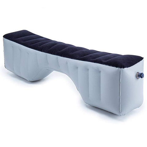 Matelas de voyage gonflable pour voiture, accessoires de siège arrière, coussin à Air pour l'extérieur, sans pompe à Air ► Photo 1/6