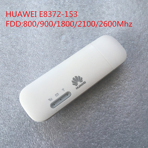Original débloqué Huawei E8372 150Mbps Modem 4G Wifi E8372h-153 4G LTE Wifi Modem prise en charge 10 utilisateurs wifi, PK huawei E8278 ► Photo 1/5