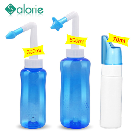 70ML/300ML/500ml nettoyant pour cavité nasale laver le nez nettoyer la nasalsinsite sensibilité soins sains éviter la rhinite allergique Neti Pot ► Photo 1/6